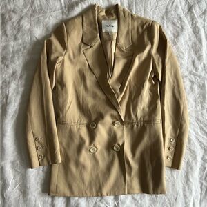 Darling Coast Blazer in Tan size XS